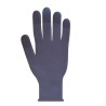 GUANTI AJSIA IN NITRILE - REGULAR BLU INTESO